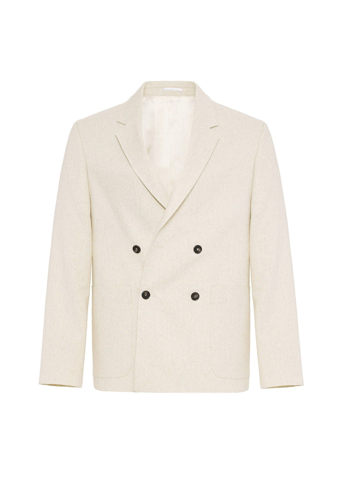 Antioch Relax Fit Keten Karışımlı Erkek Blazer Ceket