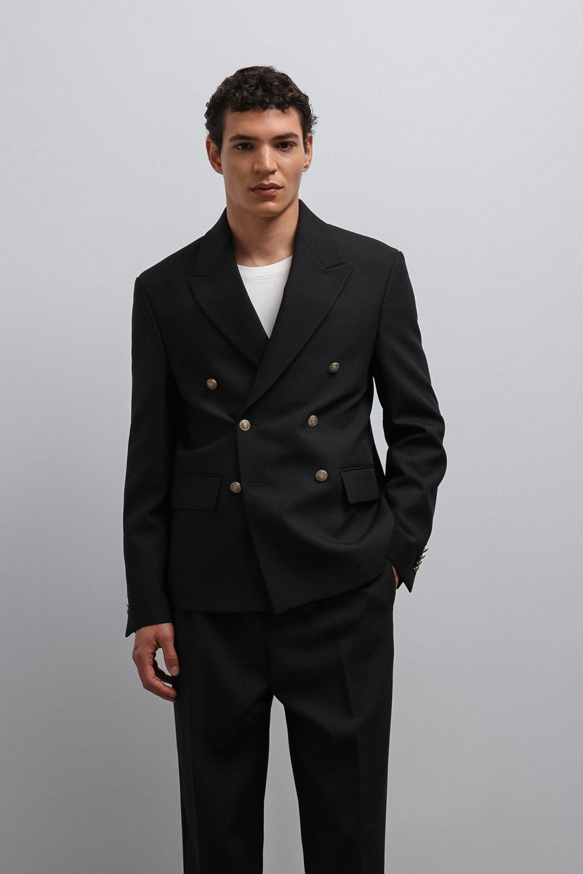 Antioch Kruvaze Erkek Blazer Ceket
