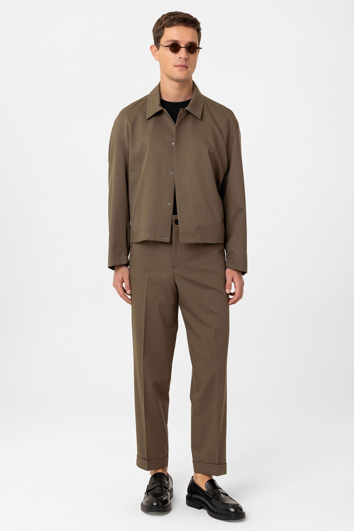 Antioch Gizli Düğme Mevsimlik Relax Fit Erkek Mont