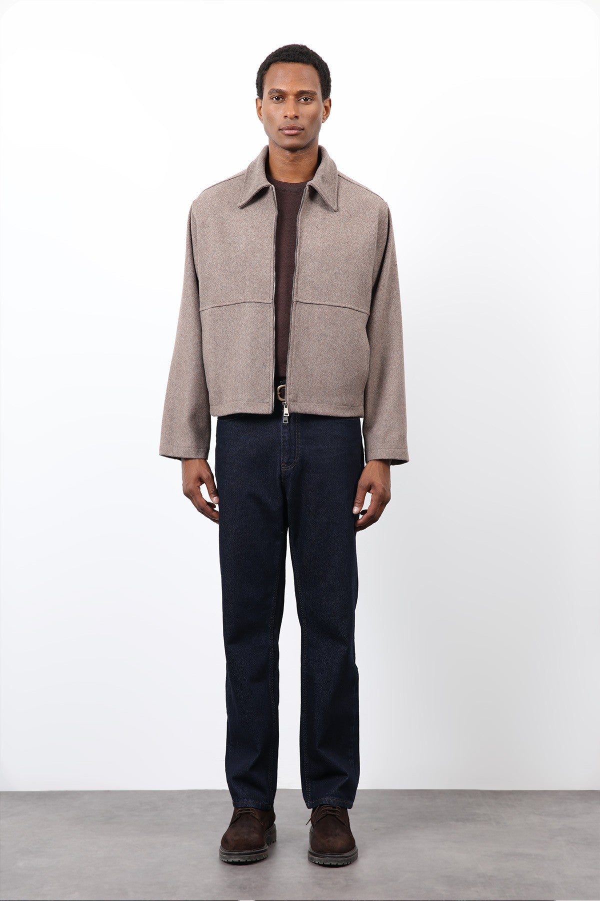 Antioch Regular Fit Dokulu Erkek Mont