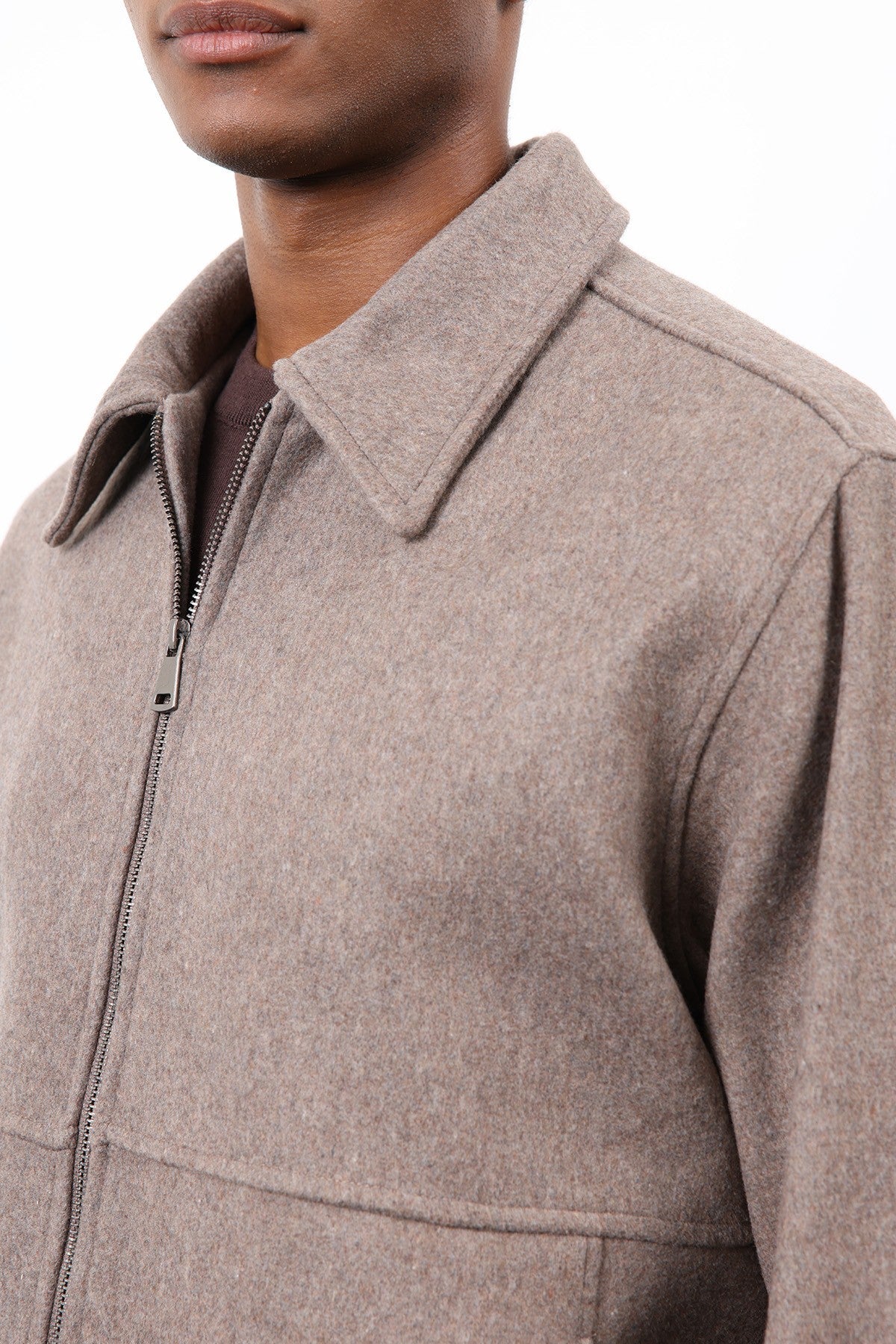 Antioch Regular Fit Dokulu Erkek Mont