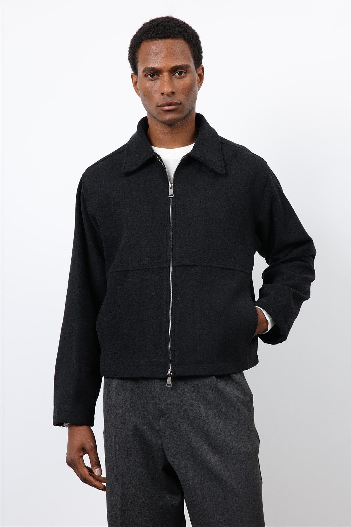 Antioch Regular Fit Dokulu Erkek Mont
