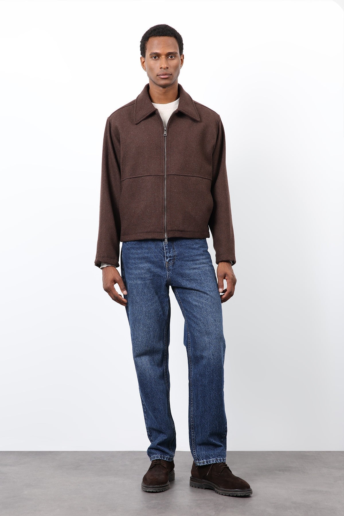 Antioch Regular Fit Dokulu Erkek Mont