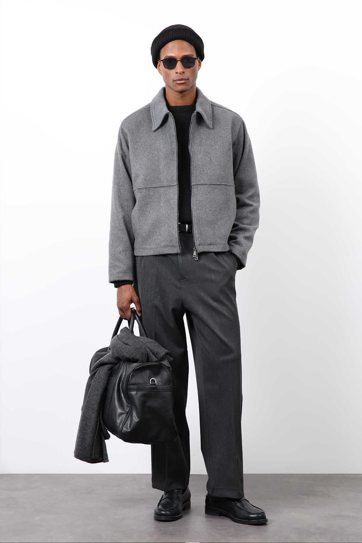 Antioch Regular Fit Dokulu Erkek Mont