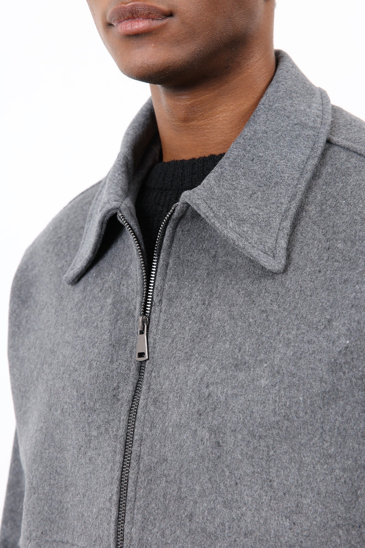 Antioch Regular Fit Dokulu Erkek Mont