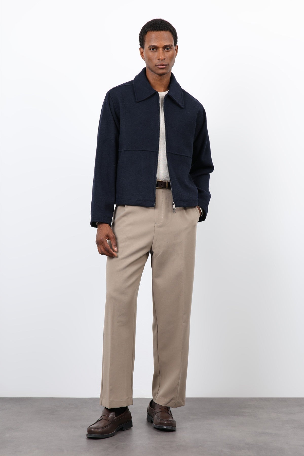 Antioch Regular Fit Dokulu Erkek Mont