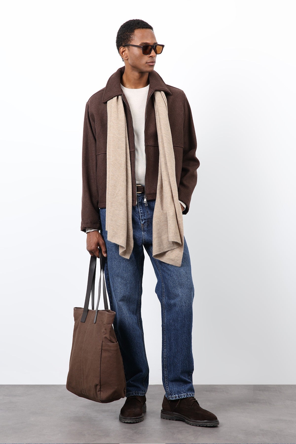Antioch Regular Fit Dokulu Erkek Mont