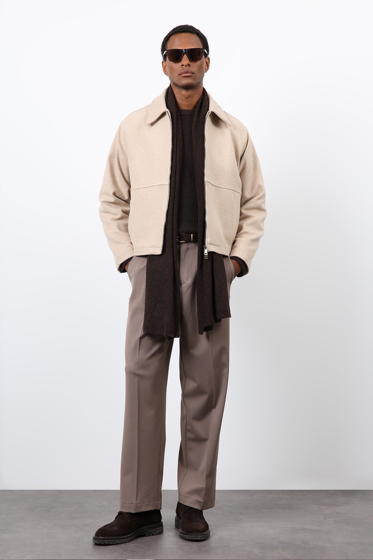 Antioch Regular Fit Dokulu Erkek Mont