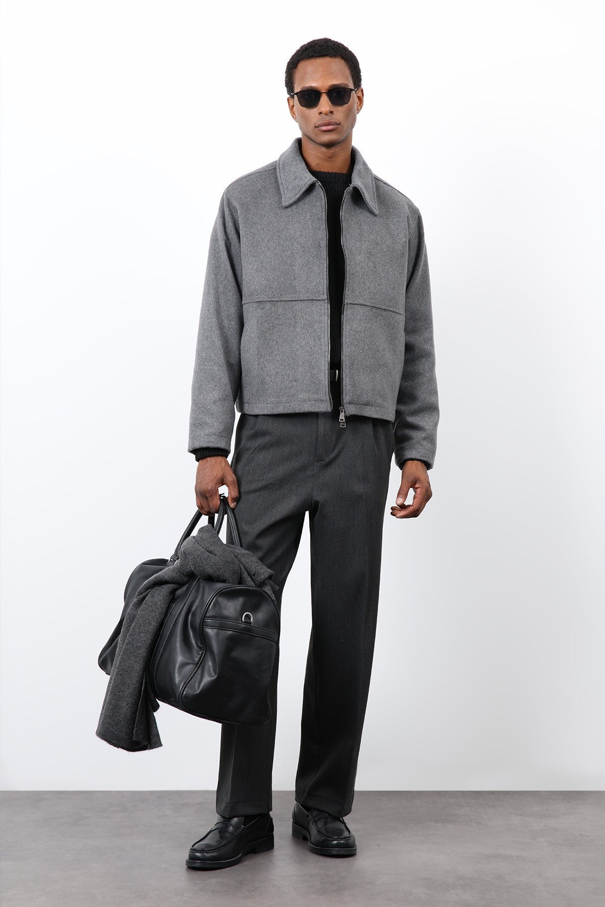 Antioch Regular Fit Dokulu Erkek Mont