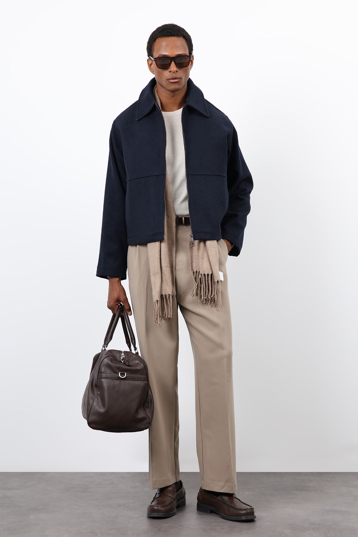 Antioch Regular Fit Dokulu Erkek Mont
