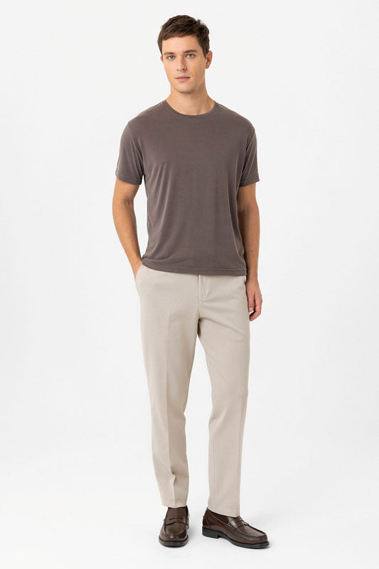 Antioch Regular Fit Modal Teknik Kumaş Erkek T-Shirt