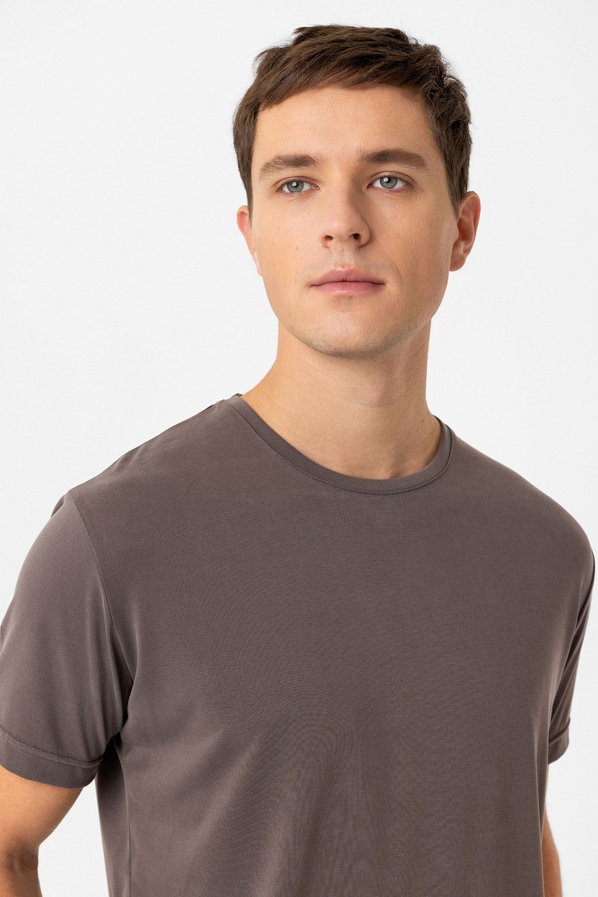 Antioch Regular Fit Modal Teknik Kumaş Erkek T-Shirt