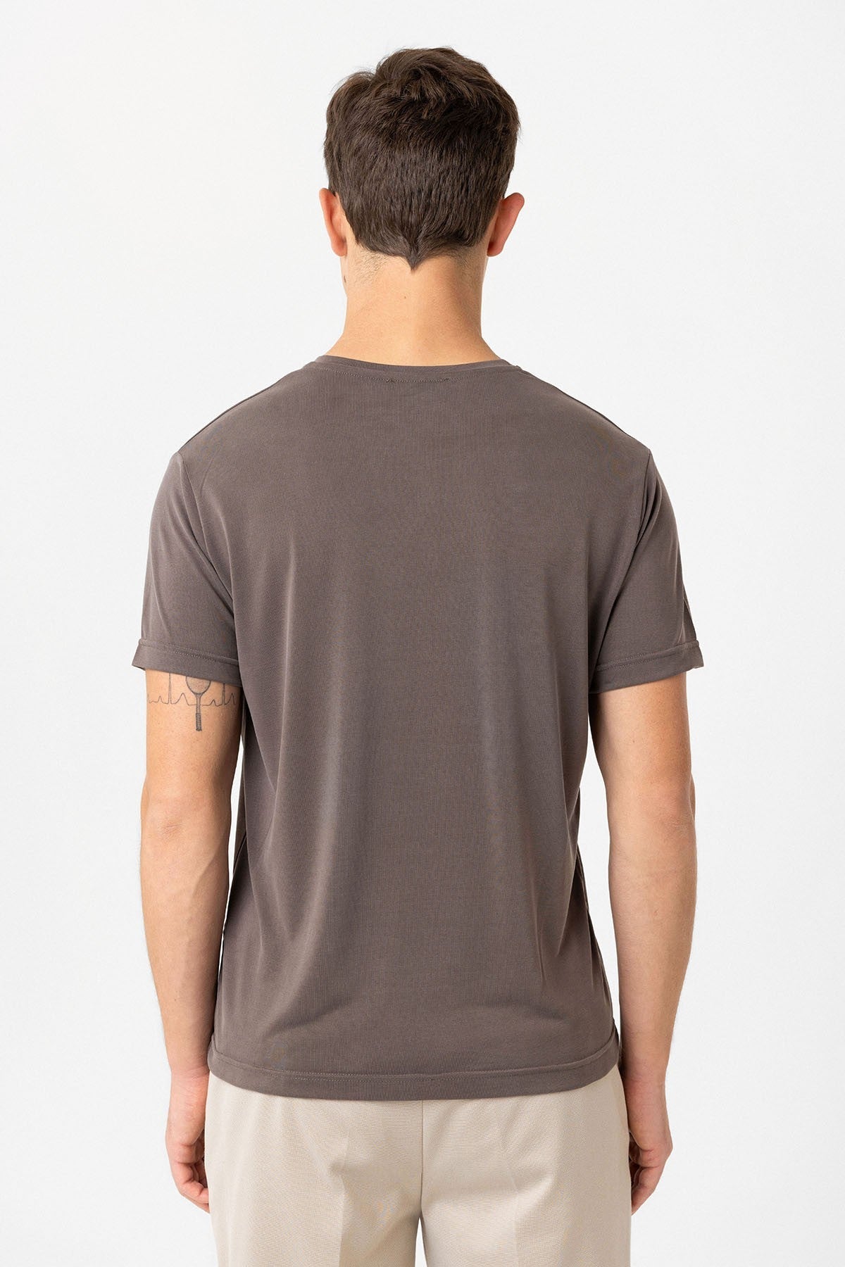 Antioch Regular Fit Modal Teknik Kumaş Erkek T-Shirt