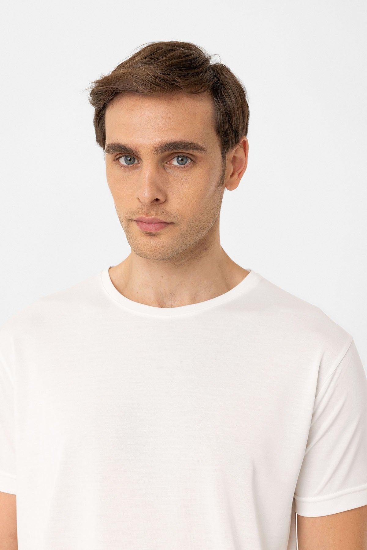 Antioch Regular Fit Modal Teknik Kumaş Erkek T-Shirt