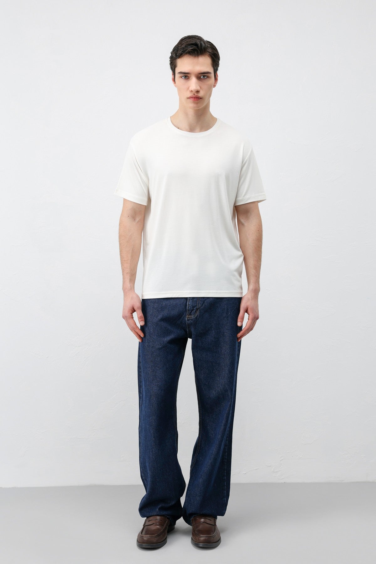Antioch Regular Fit Modal Teknik Kumaş Erkek T-Shirt