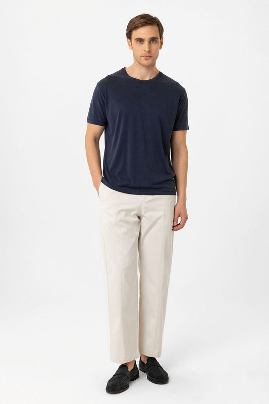 Antioch Regular Fit Modal Teknik Kumaş Erkek T-Shirt