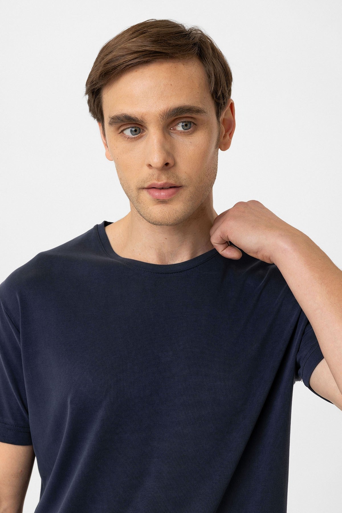 Antioch Regular Fit Modal Teknik Kumaş Erkek T-Shirt