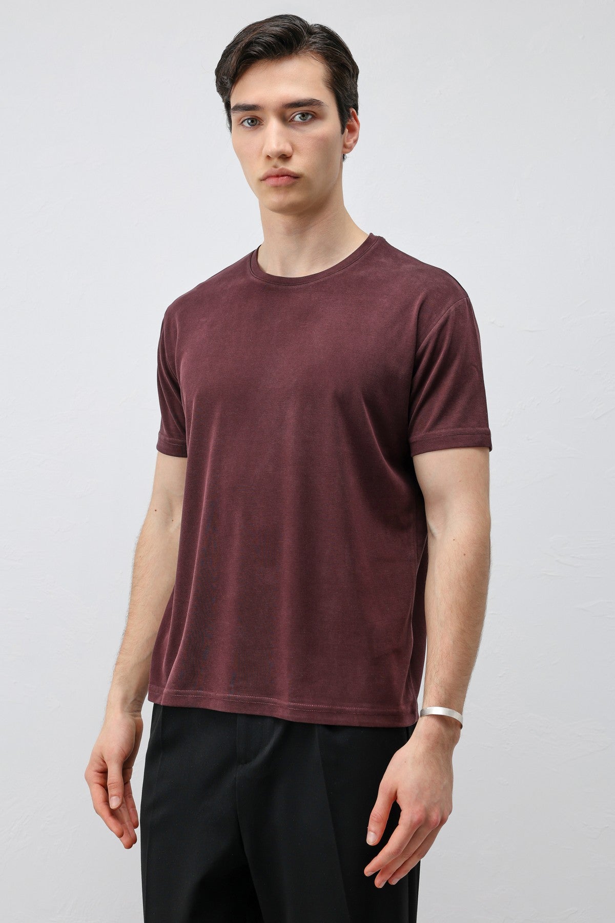 Antioch Regular Fit Modal Teknik Kumaş Erkek T-Shirt