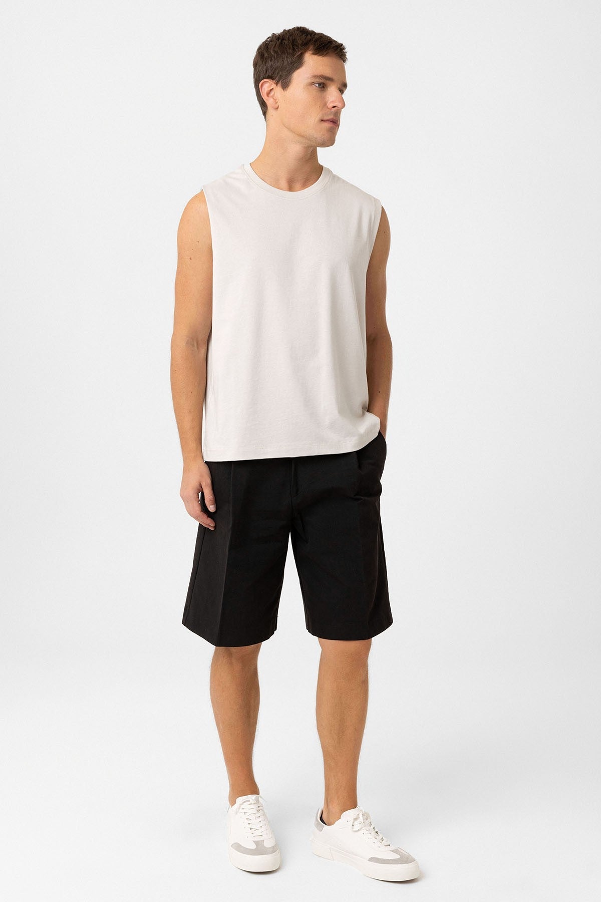 Antioch Relaxed Fit Erkek Kolsuz T-Shirt