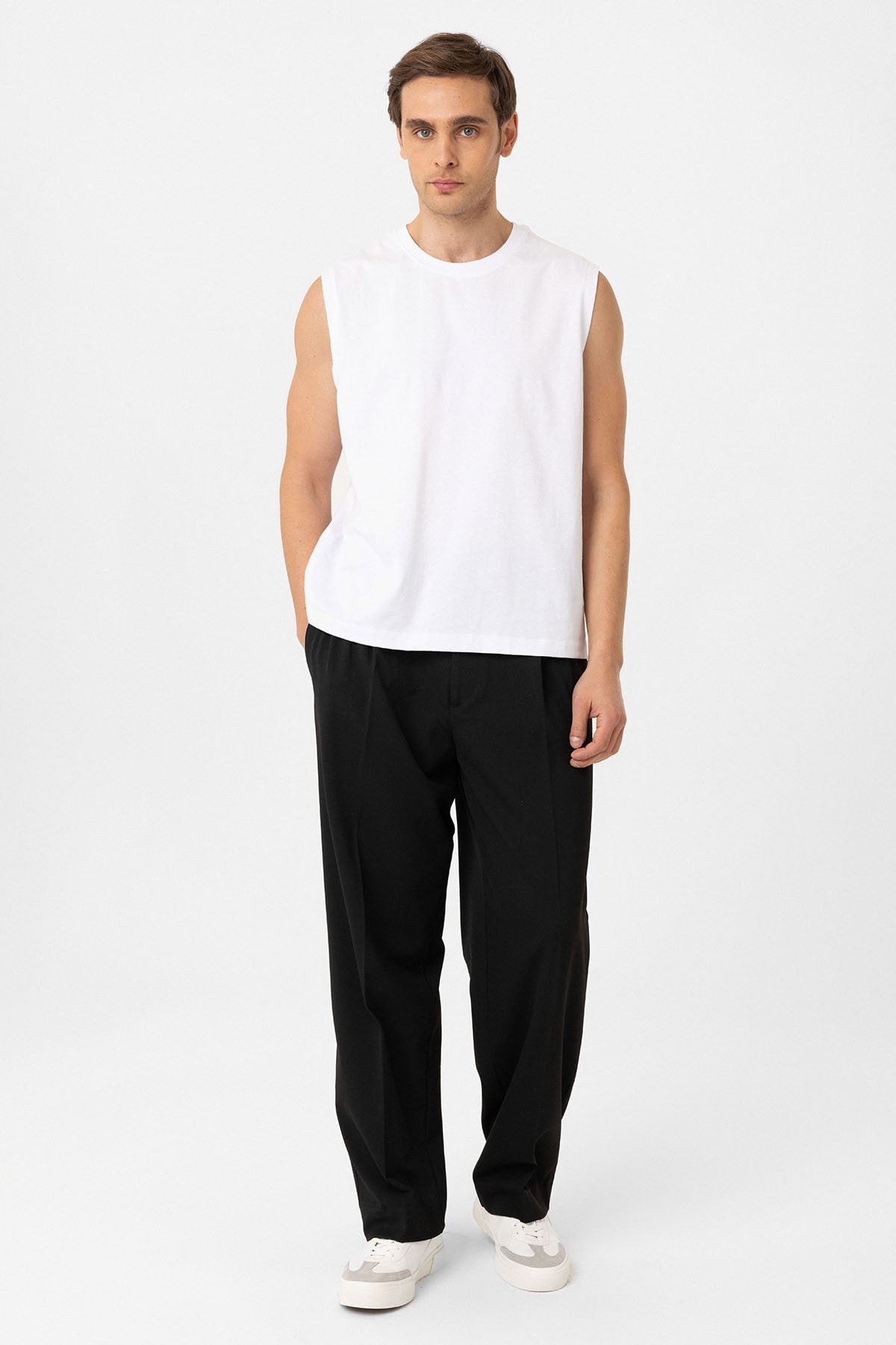 Antioch Relaxed Fit Erkek Kolsuz T-Shirt