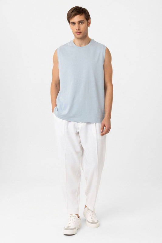 Antioch Relaxed Fit Erkek Kolsuz T-Shirt