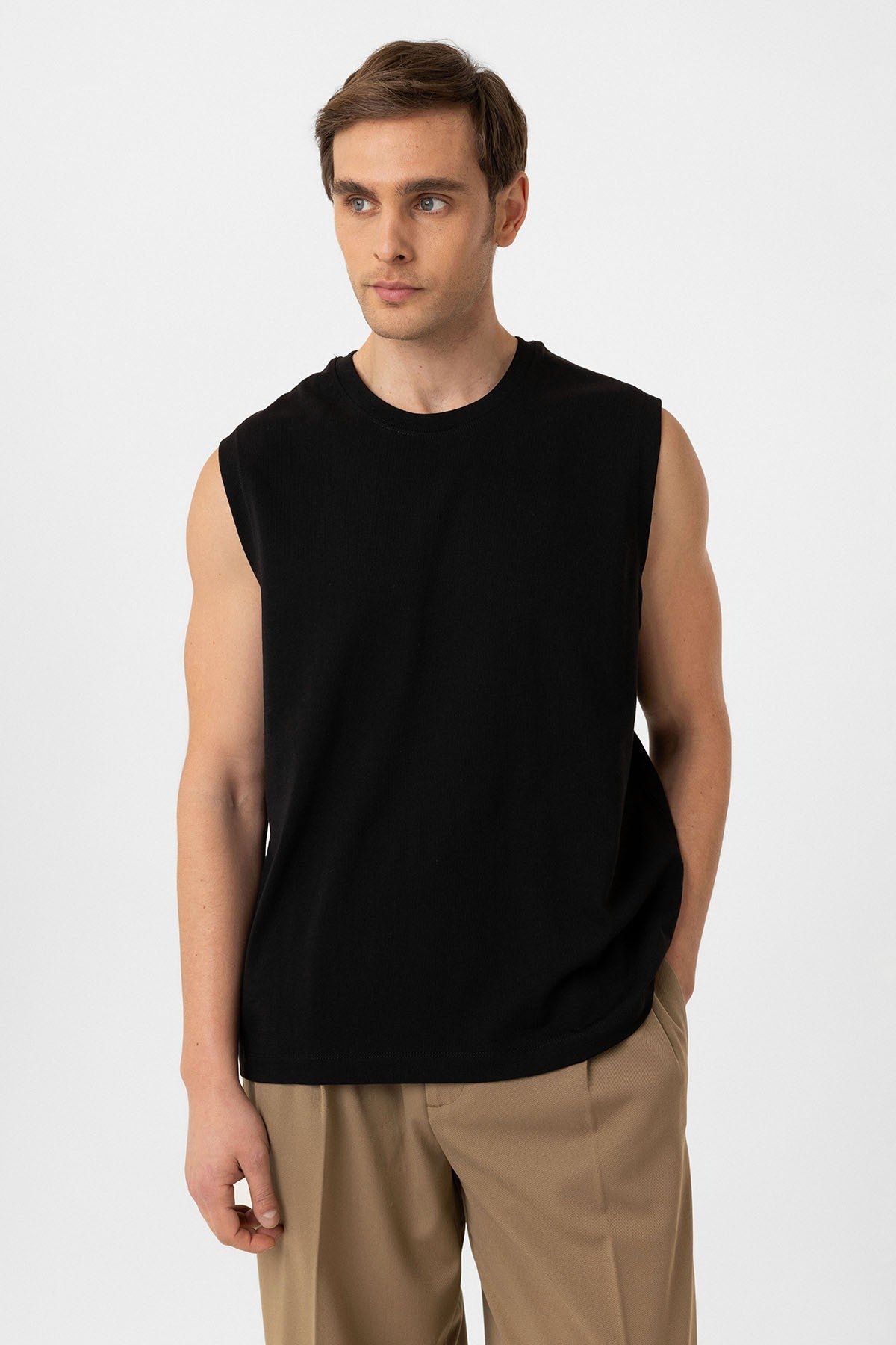 Antioch Relaxed Fit Erkek Kolsuz T-Shirt