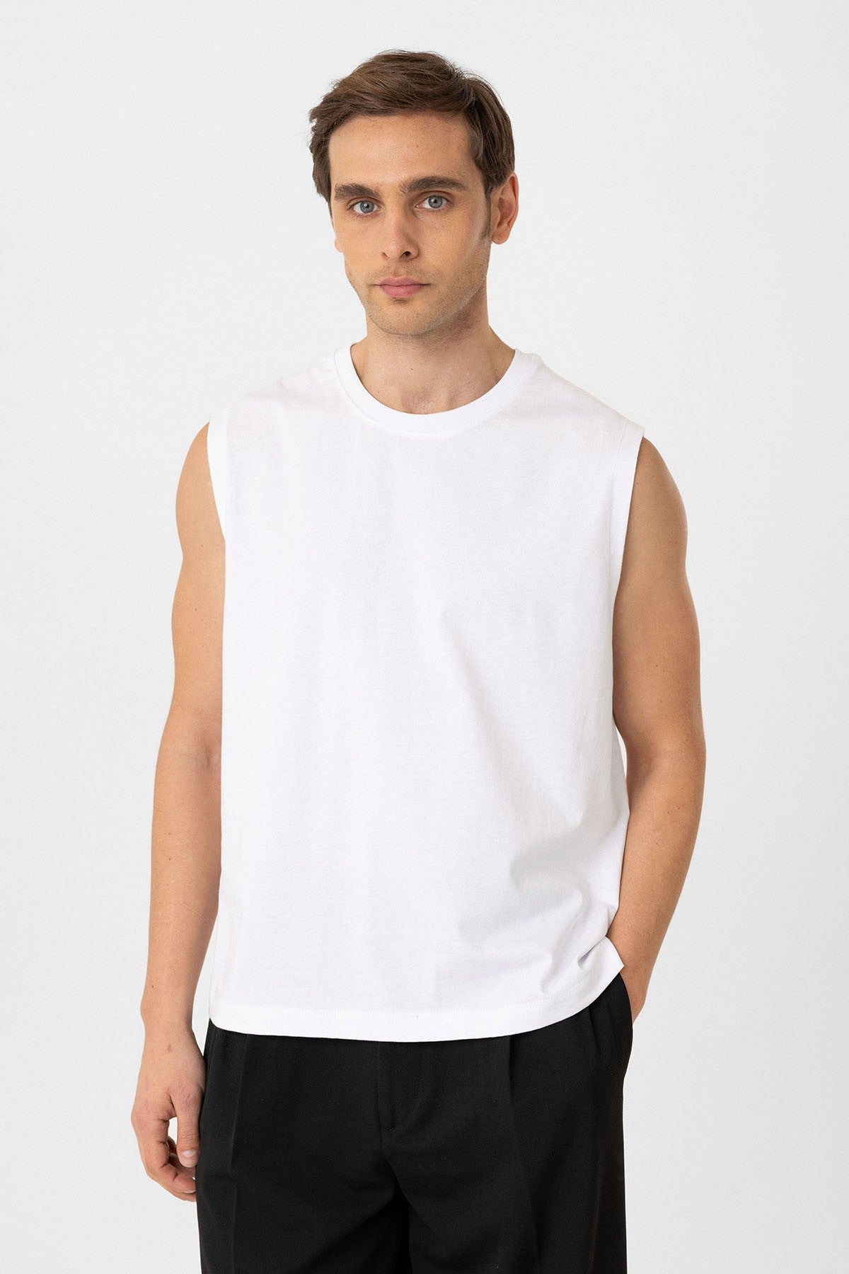 Antioch Relaxed Fit Erkek Kolsuz T-Shirt