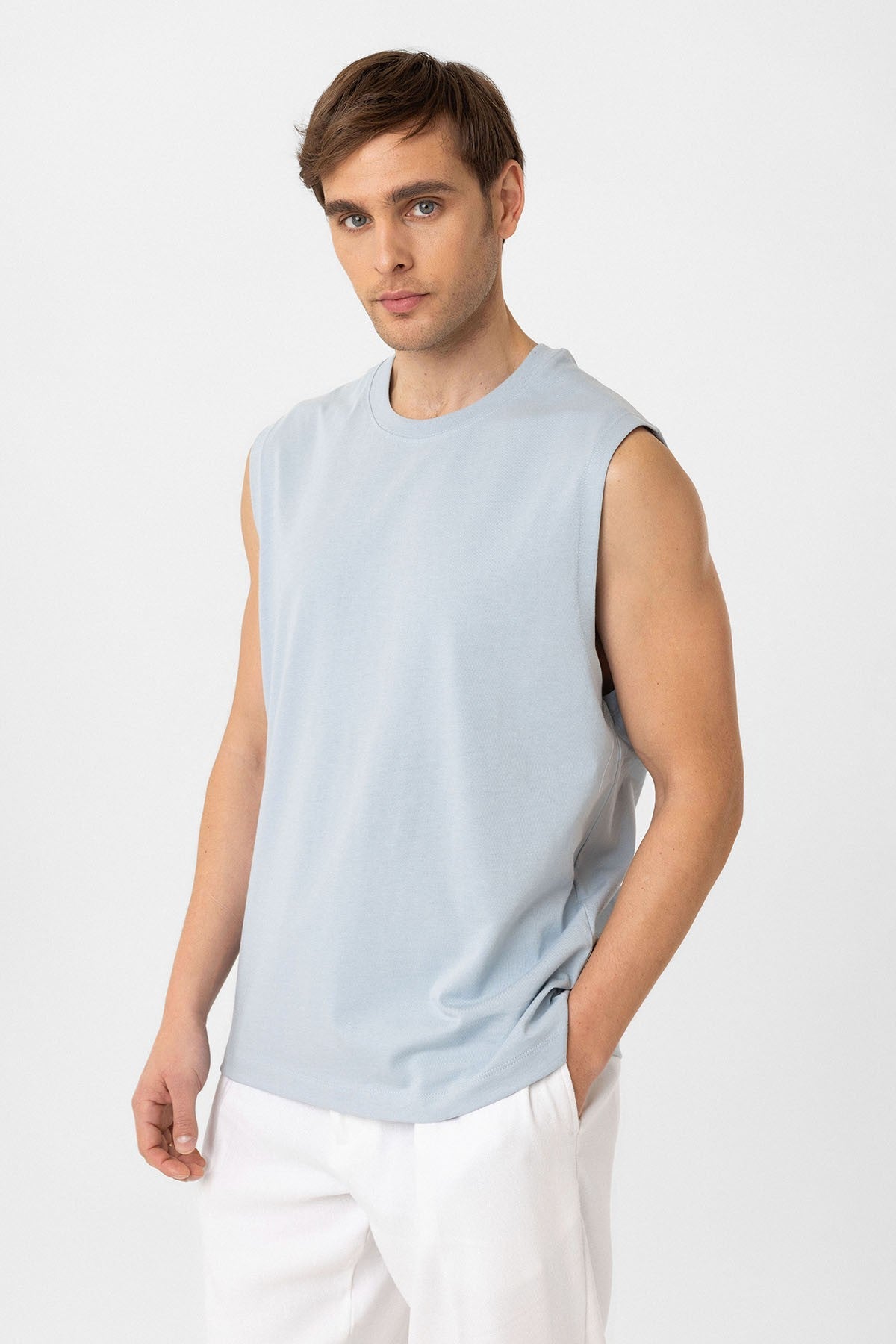 Antioch Relaxed Fit Erkek Kolsuz T-Shirt