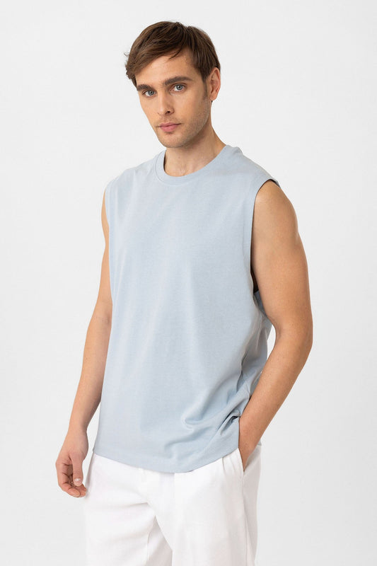 Antioch Relaxed Fit Erkek Kolsuz T-Shirt