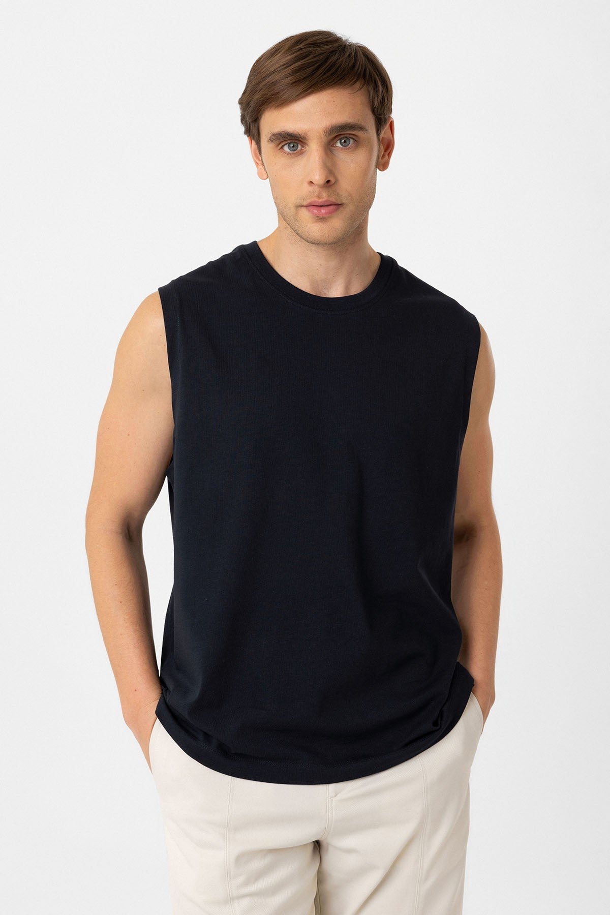 Antioch Relaxed Fit Erkek Kolsuz T-Shirt