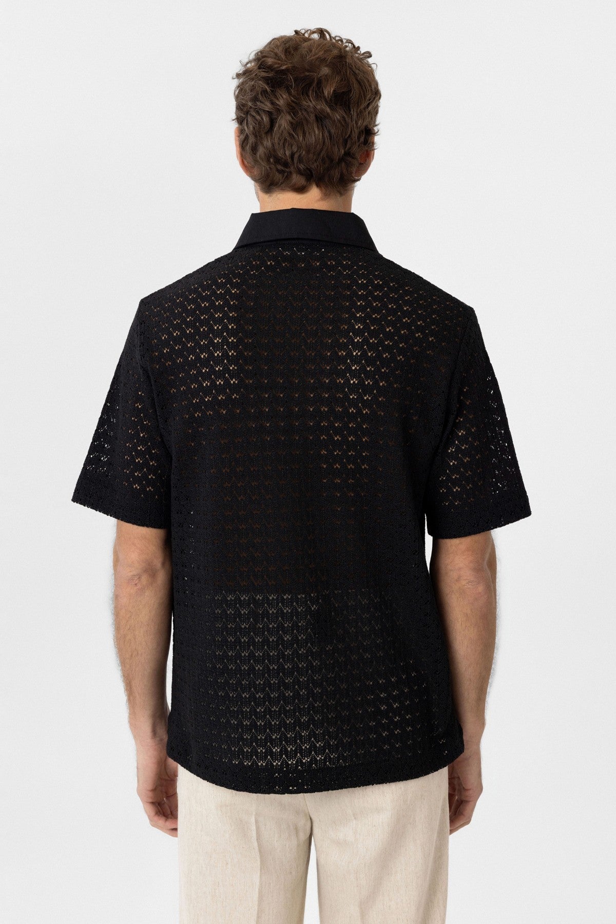 Antioch Polo Yaka Örgü Erkek T-Shirt
