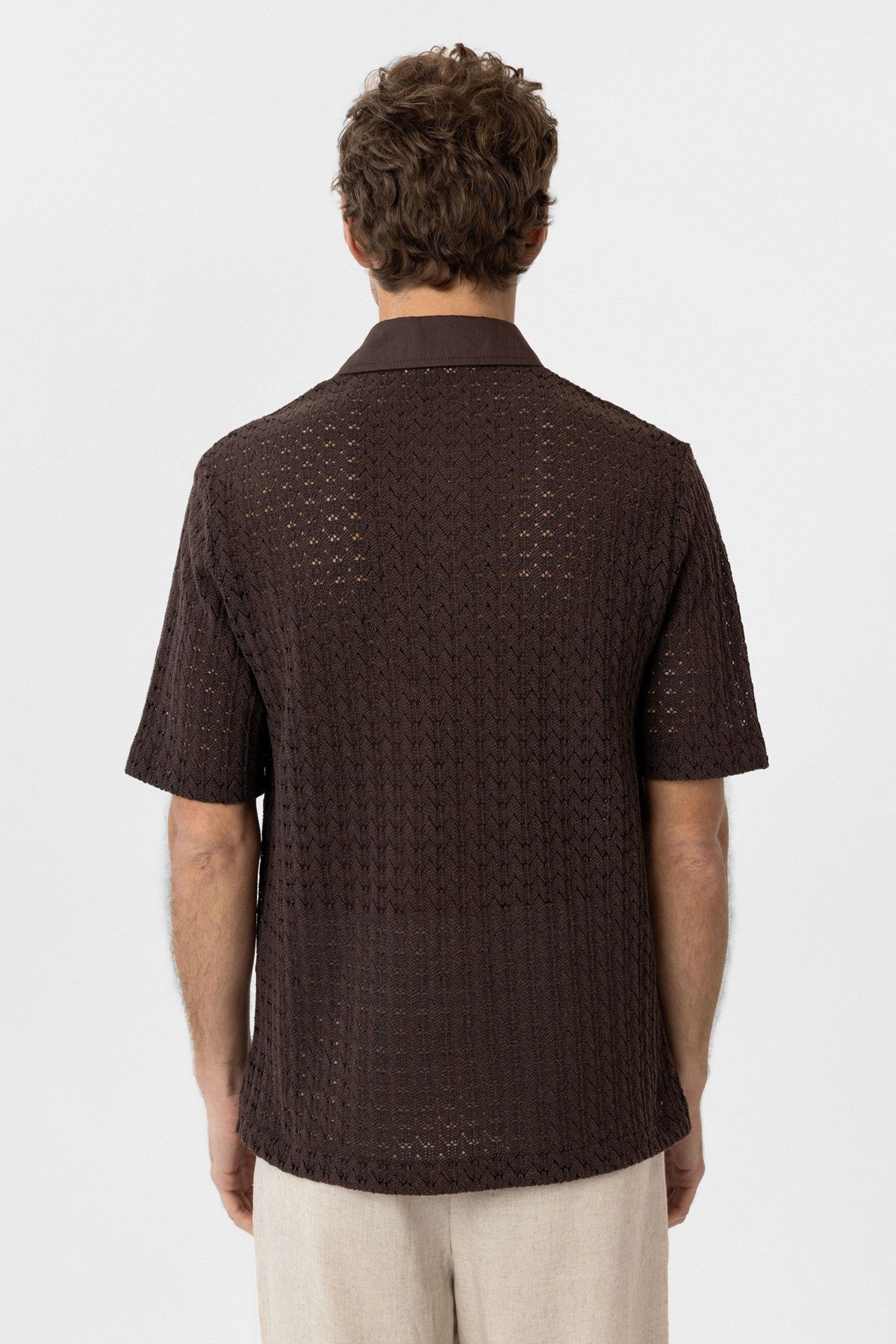 Antioch Polo Yaka Örgü Erkek T-Shirt