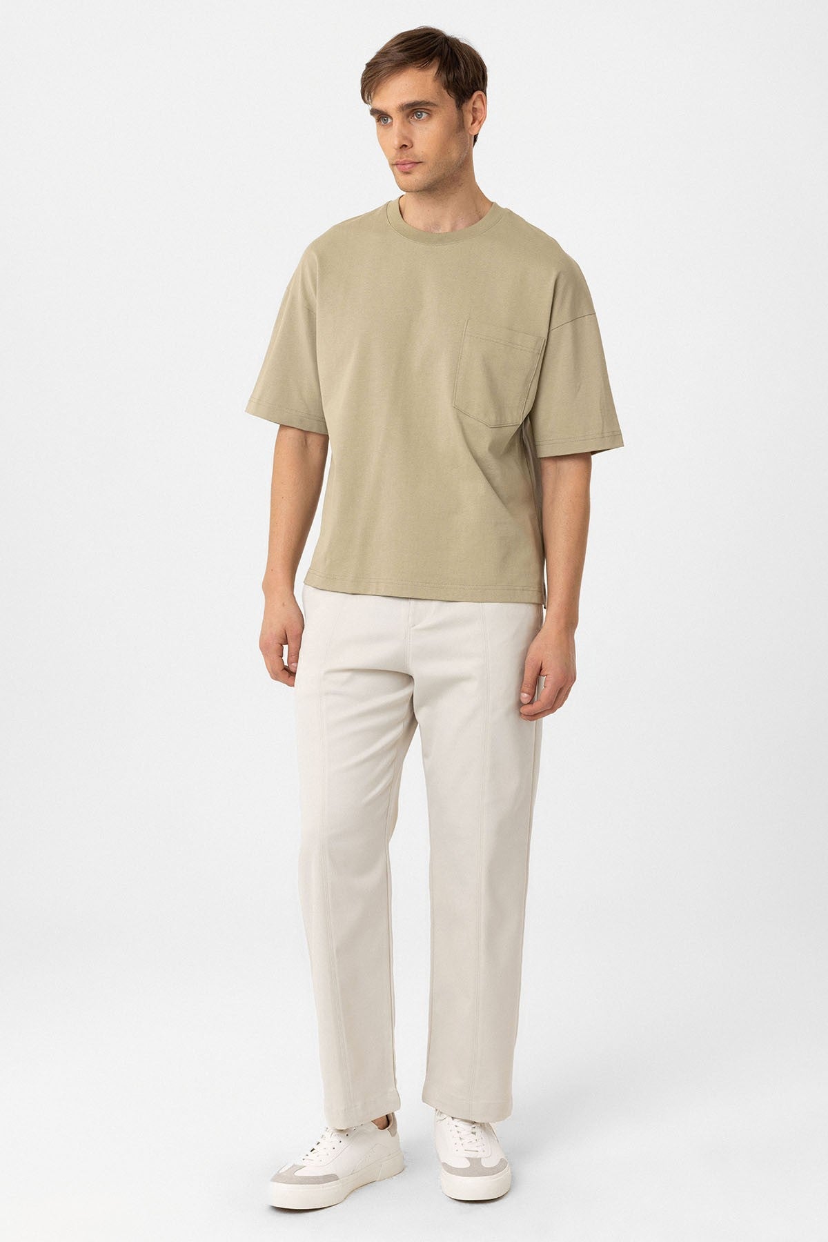 Antioch Relaxed Basic Erkek T-Shirt