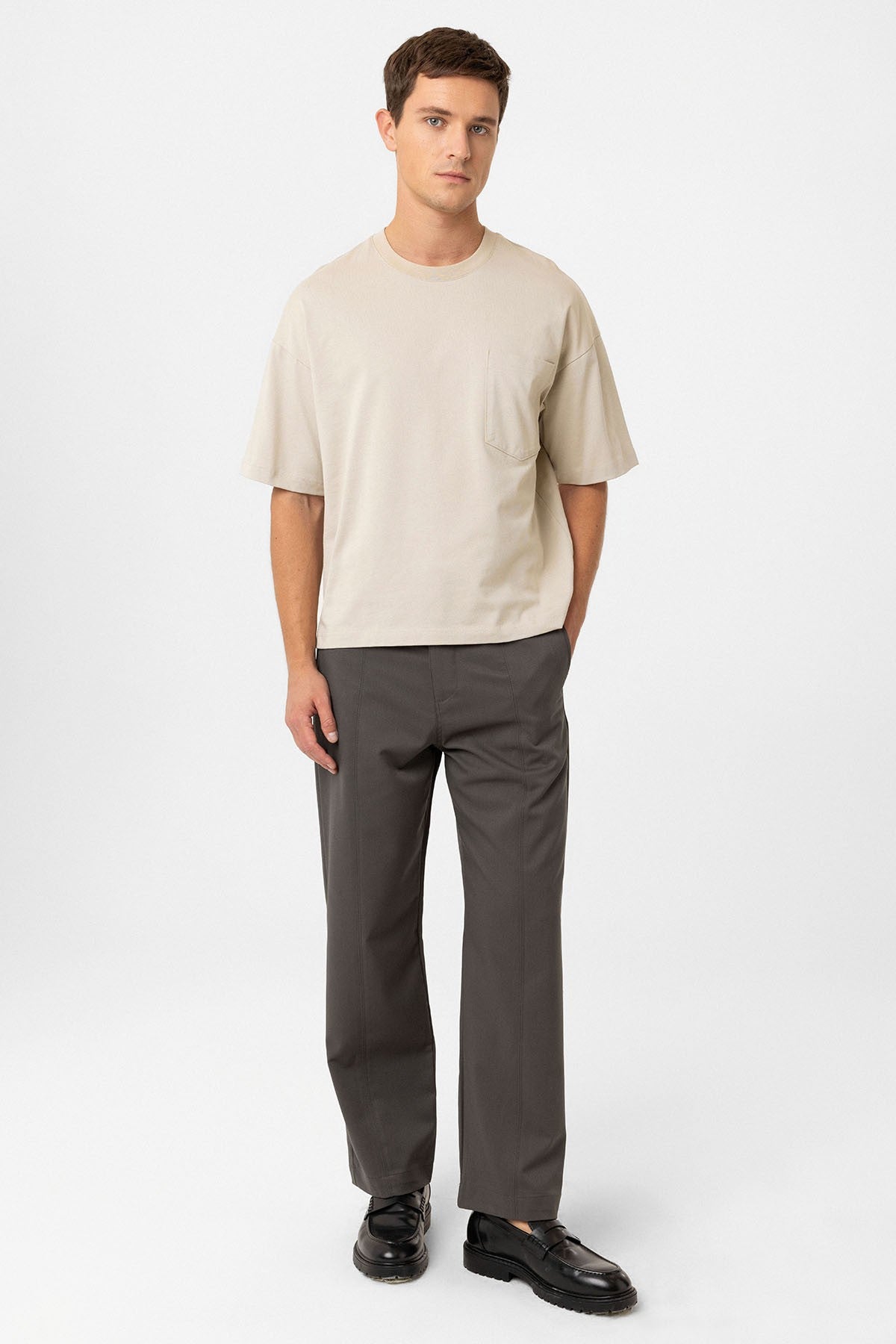 Antioch Relaxed Basic Erkek T-Shirt