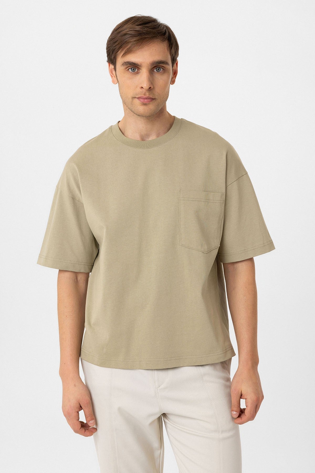 Antioch Relaxed Basic Erkek T-Shirt