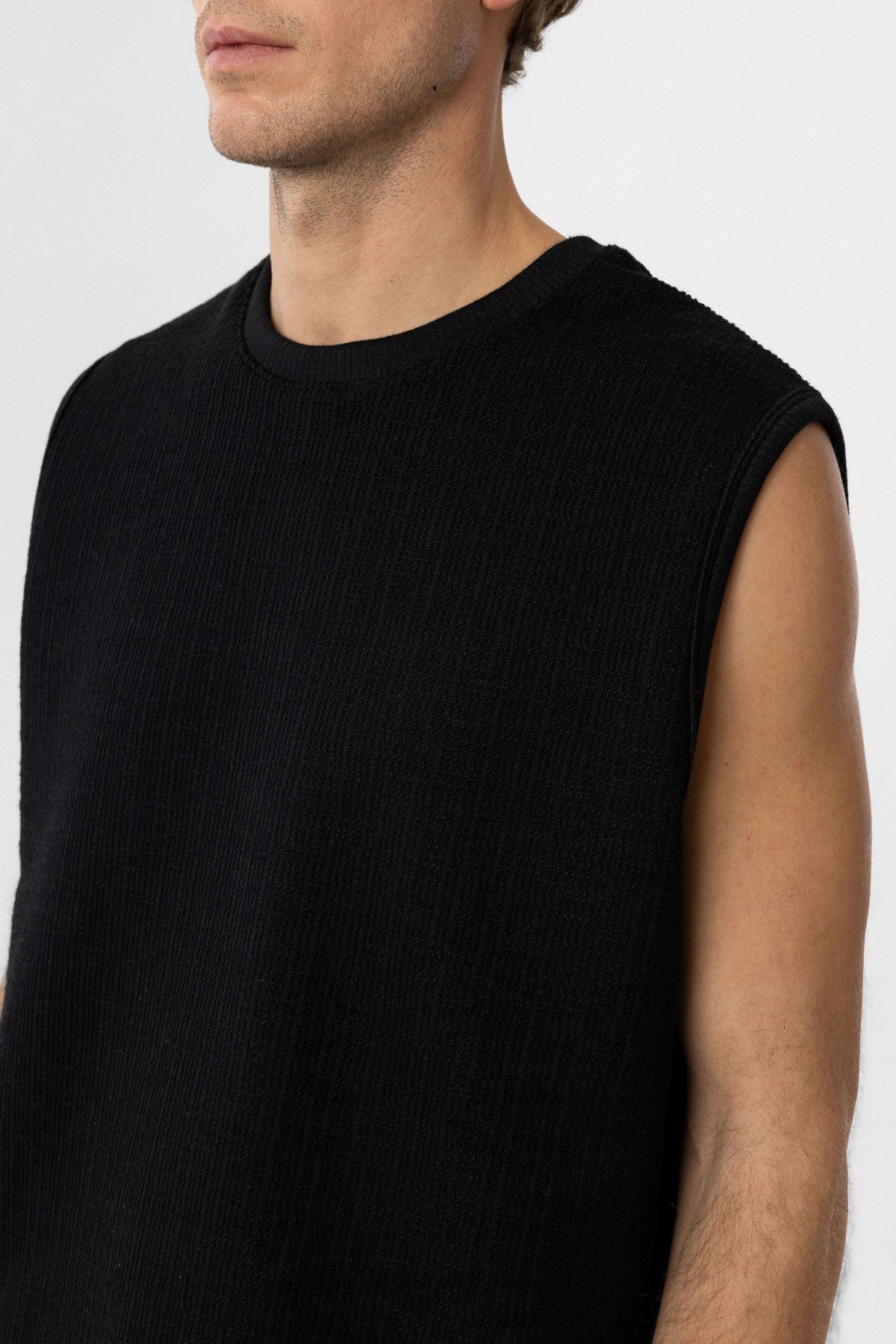 Antioch Regular Fit Dokulu Erkek Kolsuz T-Shirt