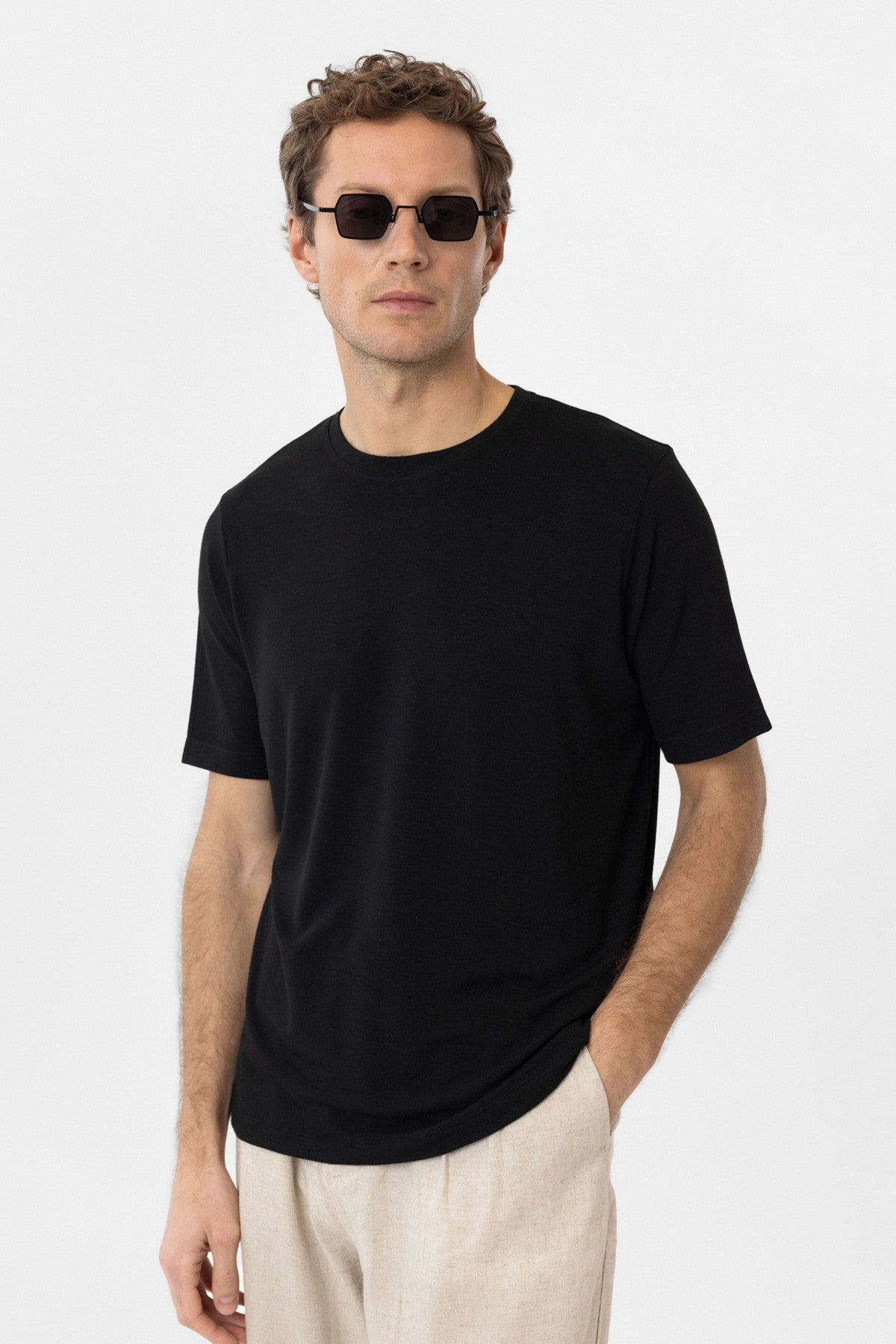 Regular Fit Basic Erkek T-Shirt