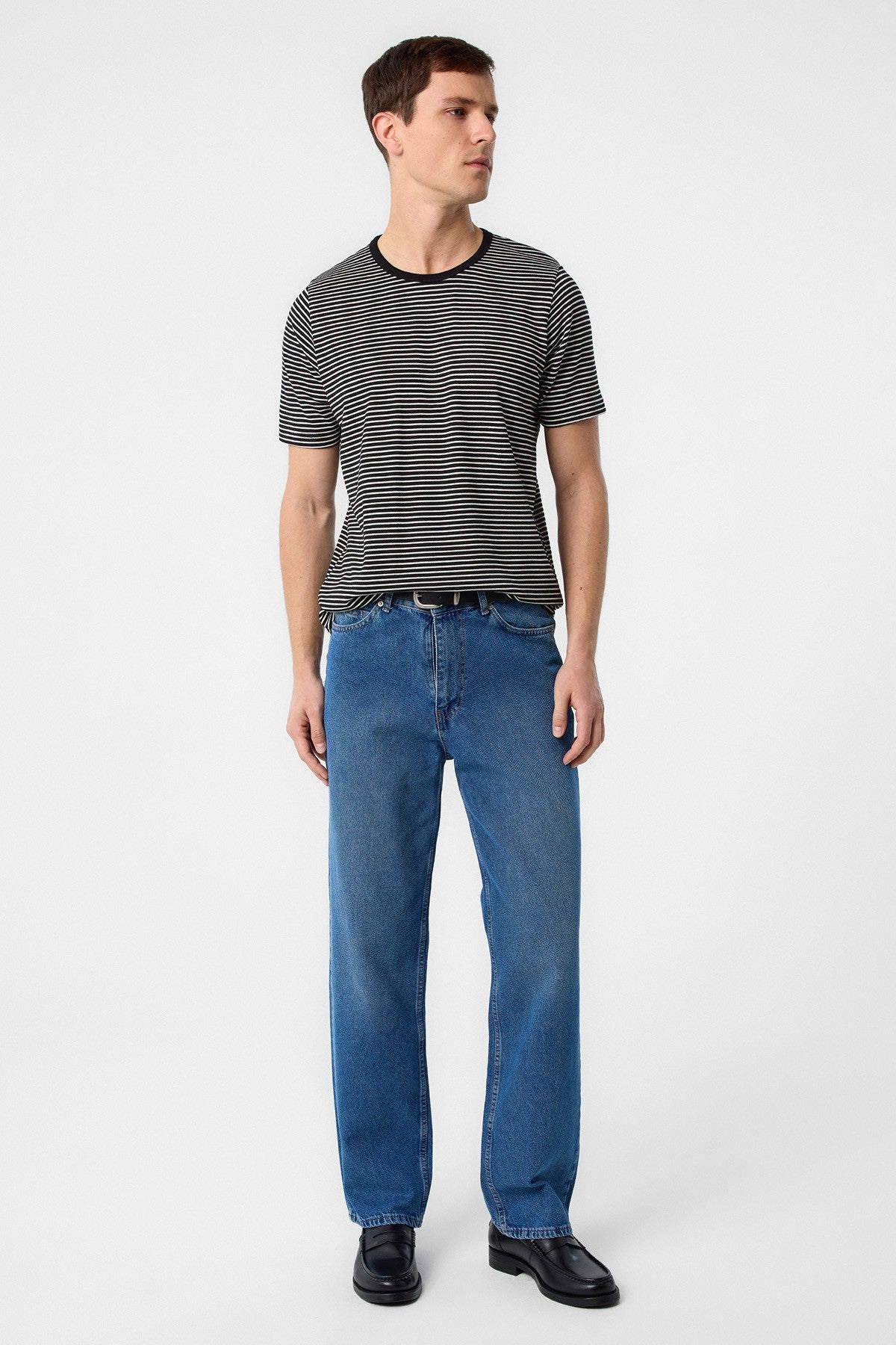 Antioch Regular Fit Çizgili Erkek T-Shirt