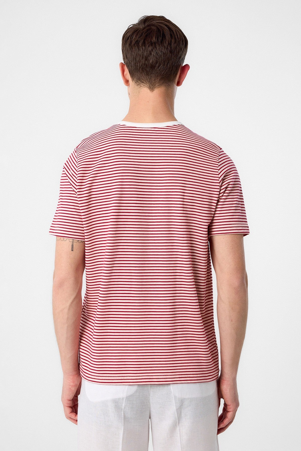 Antioch Regular Fit Çizgili Erkek T-Shirt
