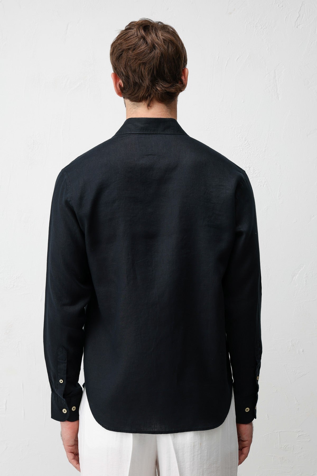 Antioch 100% Keten Relax Fit Erkek Gömlek