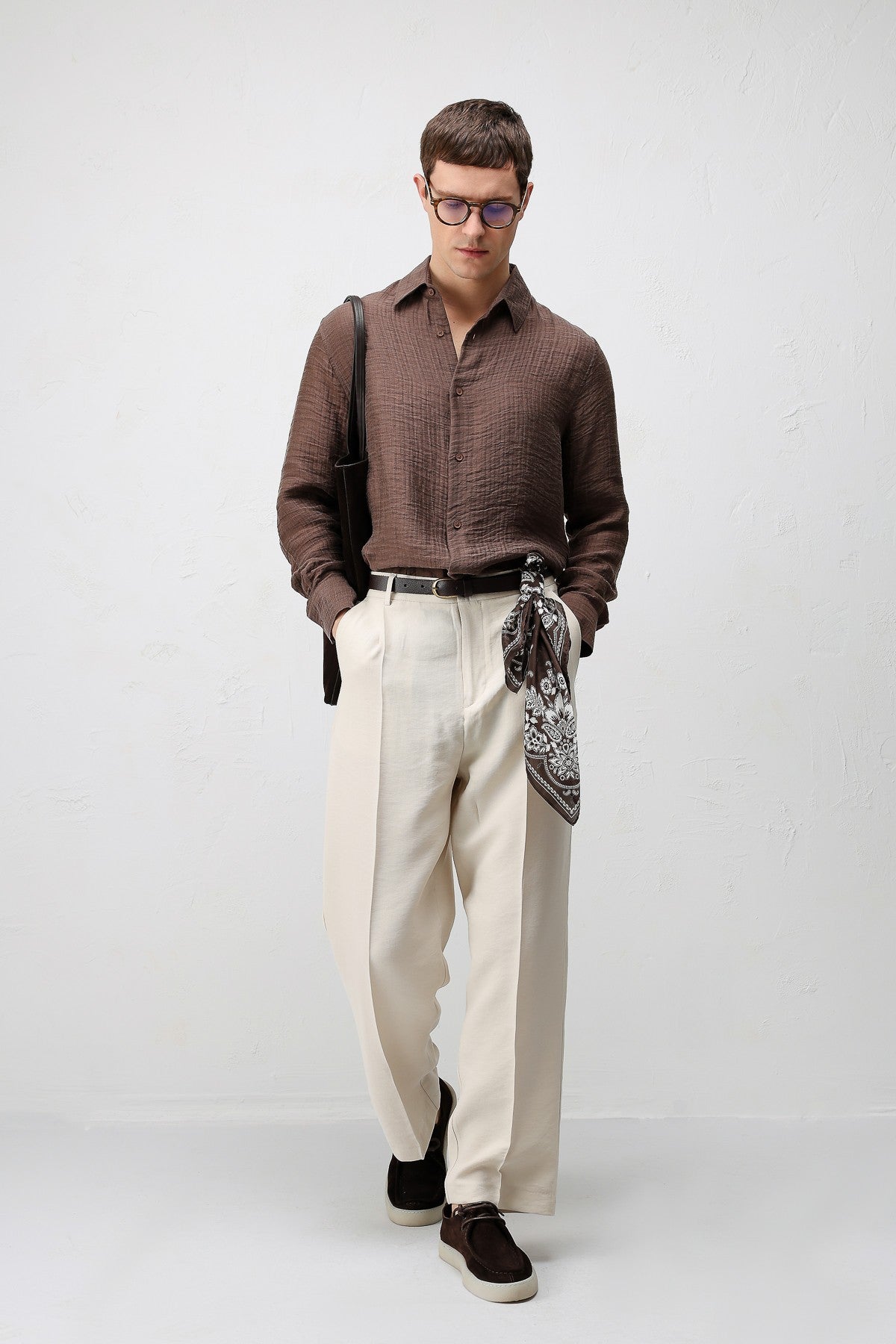 Antioch Crinkled Relax Fit Erkek Gömlek