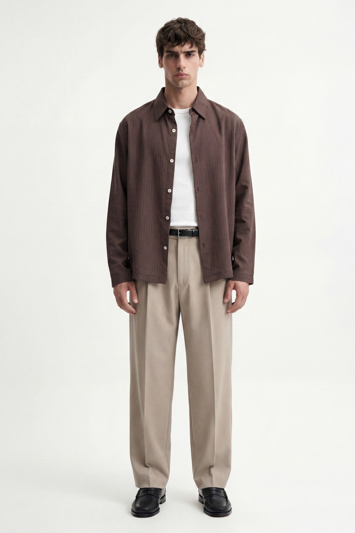 Antioch Relaxed Fit Çizgili Erkek Gömlek
