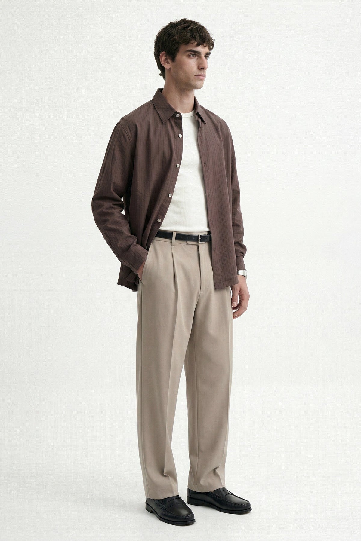 Antioch Relaxed Fit Çizgili Erkek Gömlek