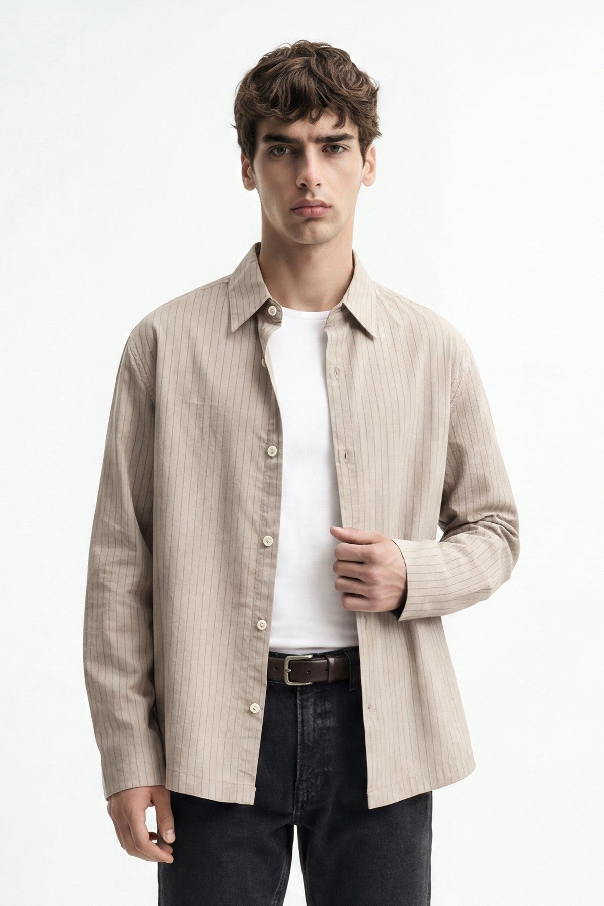 Antioch Relaxed Fit Çizgili Erkek Gömlek