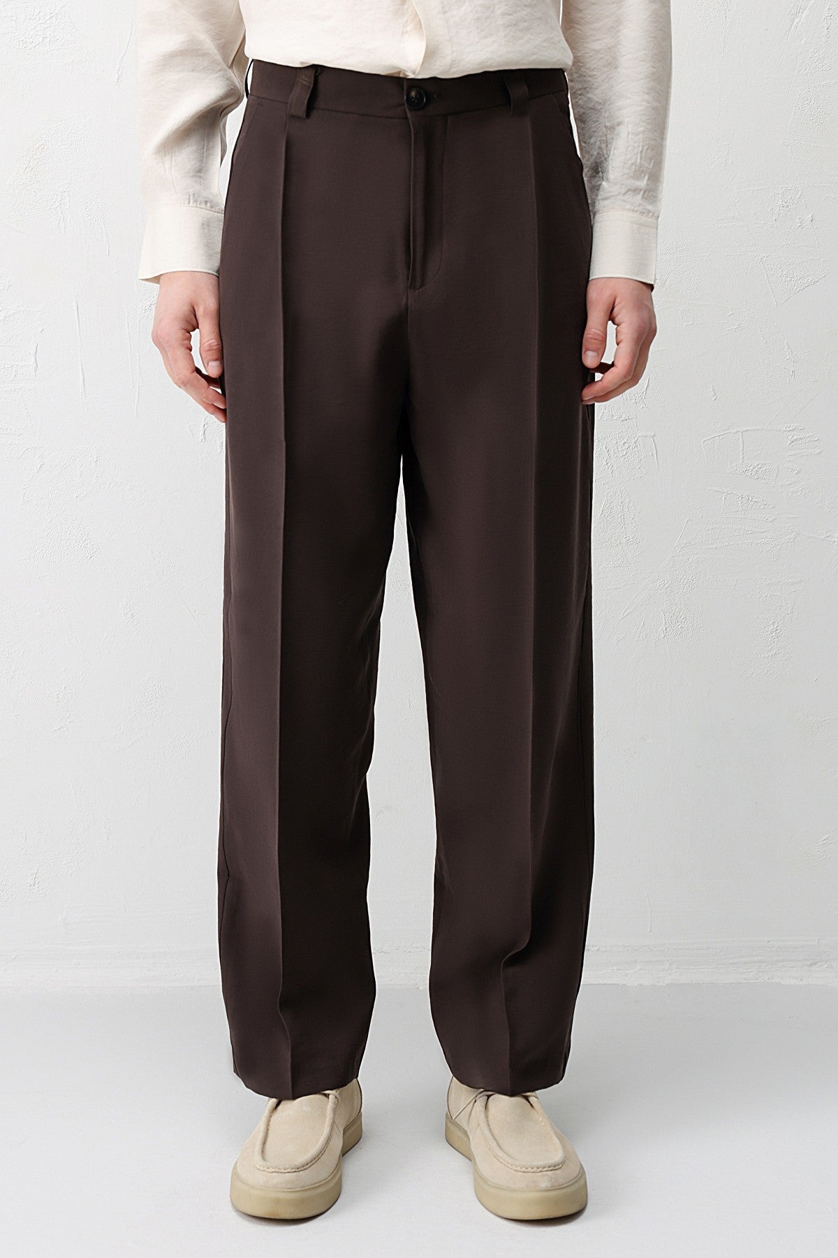 Antioch Pileli Relaxed Fit Erkek Pantolon