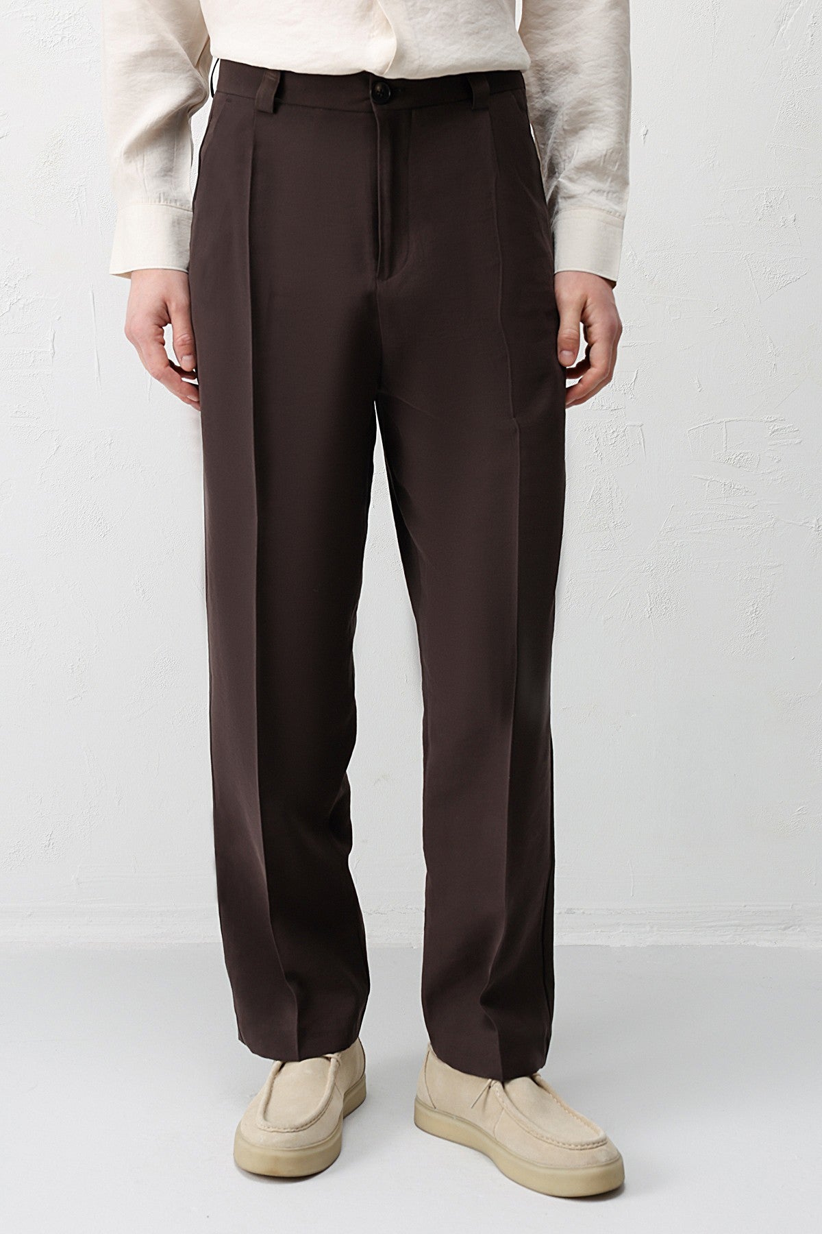 Antioch Pileli Relaxed Fit Erkek Pantolon