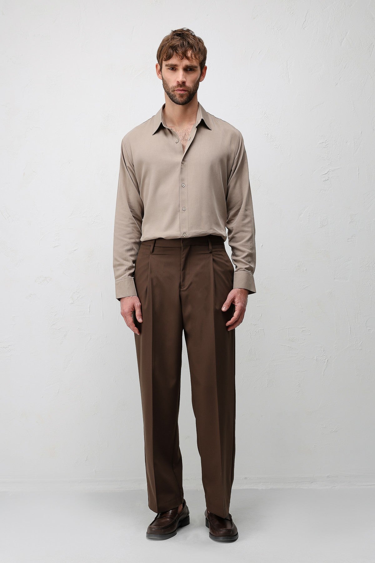 Antioch Relaxed Fit Pileli Erkek Pantolon