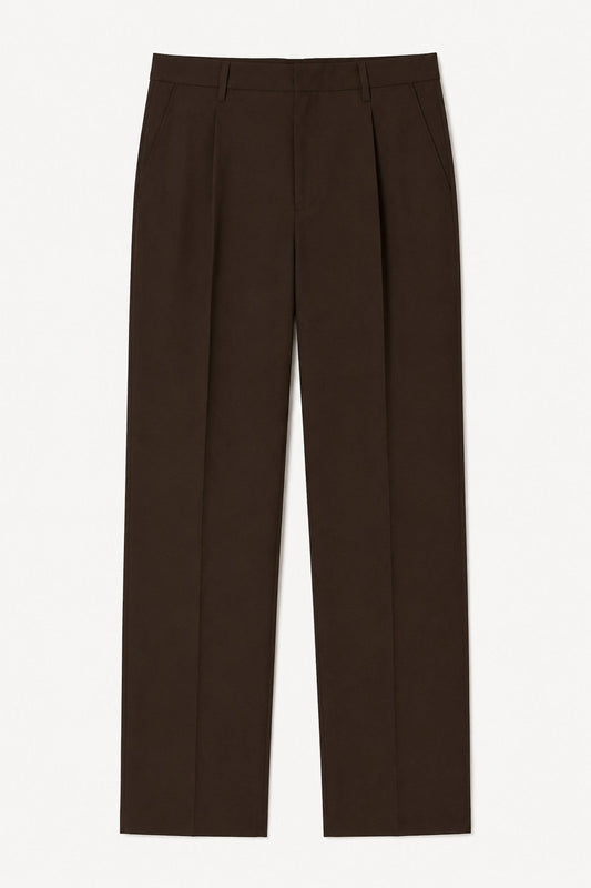 Relaxed Fit Pileli Erkek Pantolon