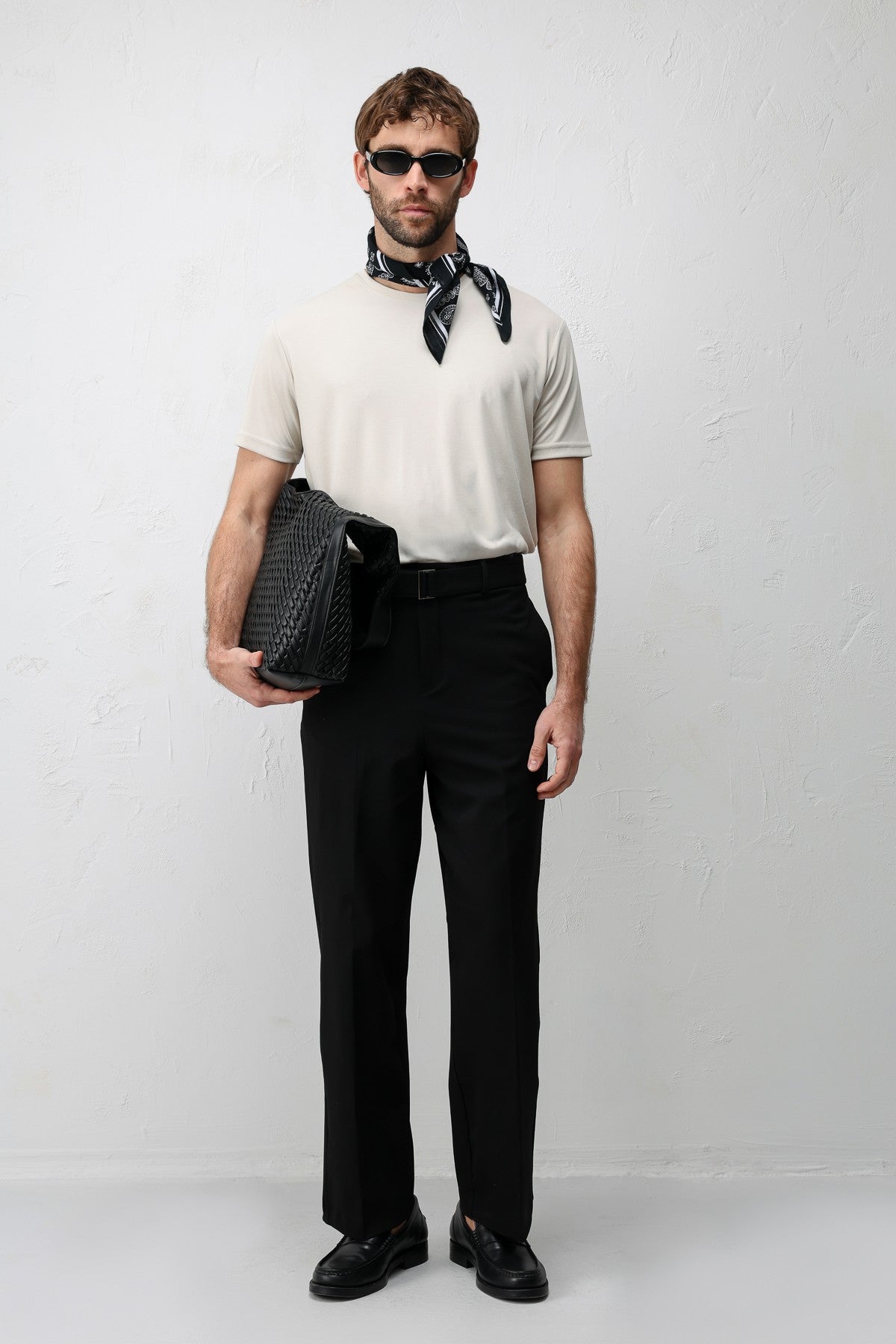 Antioch Relaxed Fit Kemerli Erkek Pantolon