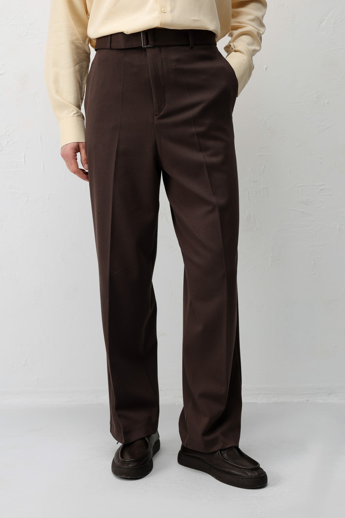 Antioch Relaxed Fit Kemerli Erkek Pantolon
